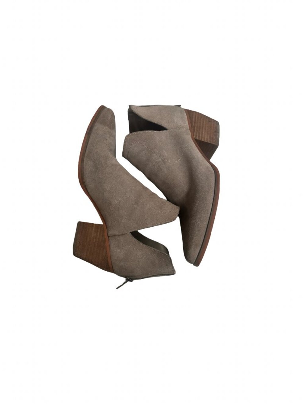 Suede Booties Size 8